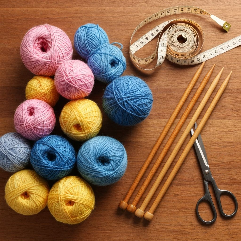 Artigos para trico e croche